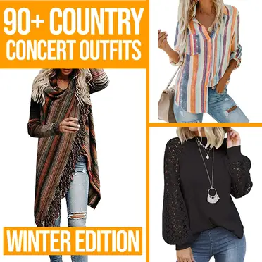 what to wear to a country concert in the winter